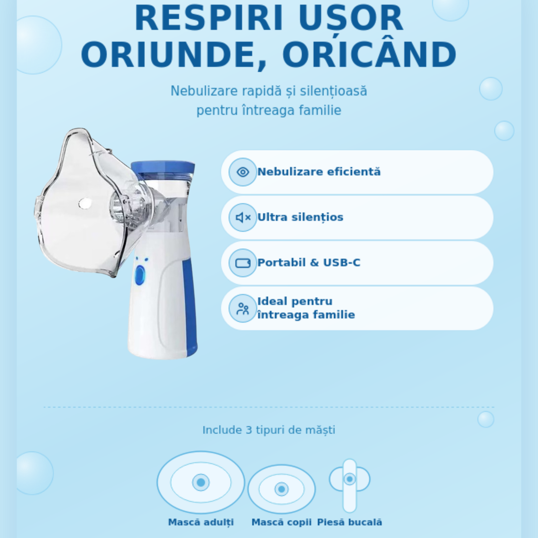 Aparat Aerosoli Portabil